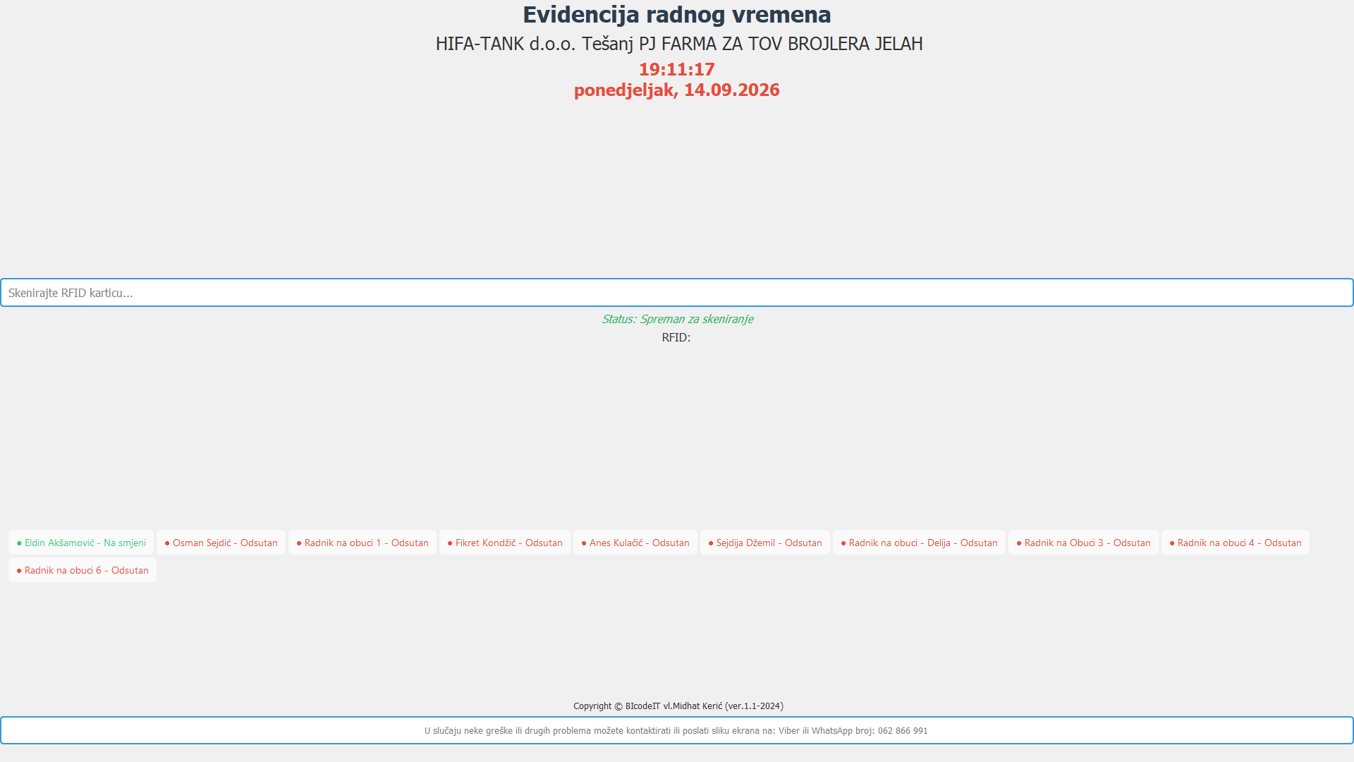 AttendanceTracker Preview